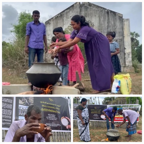 வலி சுமந்த உறவுகளின் உயிர்காத்த உணவு; முள்ளிவாய்க்காலில் முள்ளிவாய்க்கால் கஞ்சி வழங்கப்பட்டது