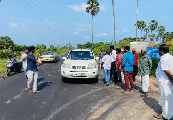 சவுக்கடியில் கடற்படைக்கு காணி சுவீகரிப்பதற்கு எதிர்ப்பு