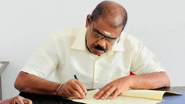 தமிழ் பொது வேட்பாளரின் சின்னம் சங்கு: வேட்புமனுவும் சமர்பிப்பு