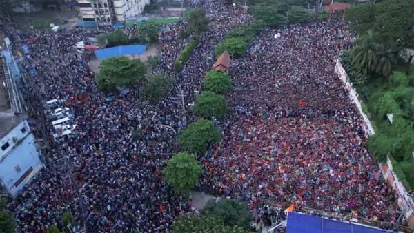 பங்களாதேஷில் ஹிந்துக்கள் பேரணி; எட்டு அம்சக் கோரிக்கைகள் முன்வைப்பு